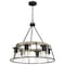 Quoizel Brockton Chandelier 6 Lights Grey Ash BRT5025GK - alternate 3
